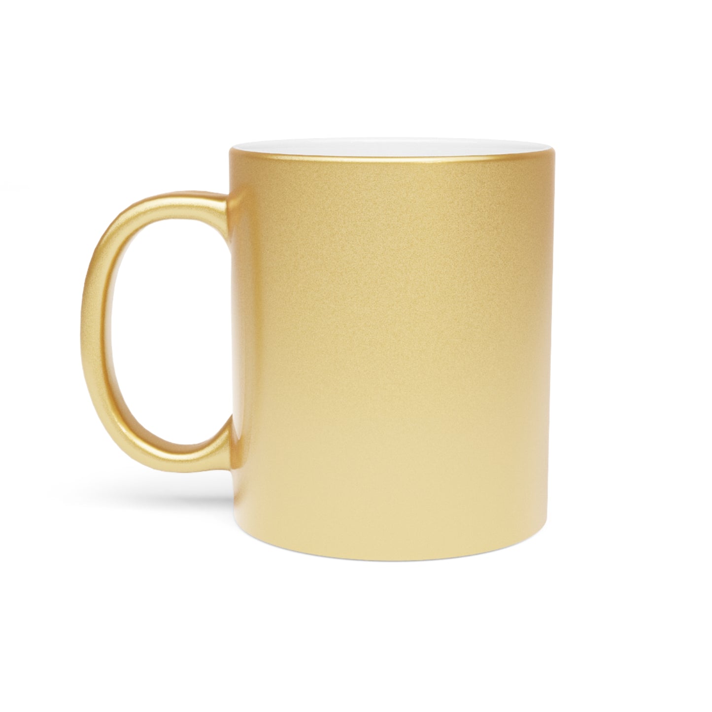 miami metallic gold mug.