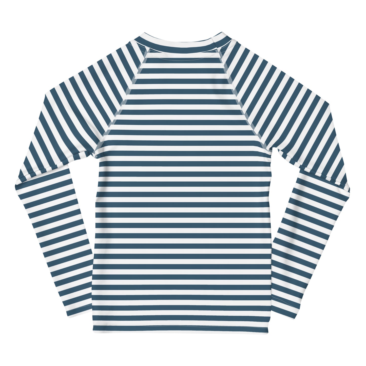 YMT classics kids long sleeve rash guard swim top UPF50 by day mariniere sailor stripes.