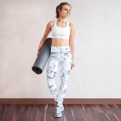 tie dye effect yoga leggings nashville by day.